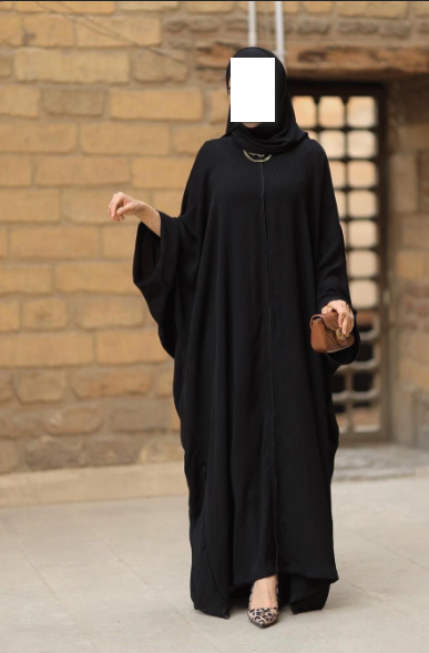 موديلات عبايات سوداء للتفصيل 